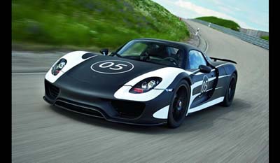 Porsche 918 Spyder plugin hybrid prototype for 2013 1